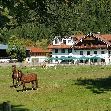 Gutshof Zum Schluxen Apartman Pinswang Kültér fotó